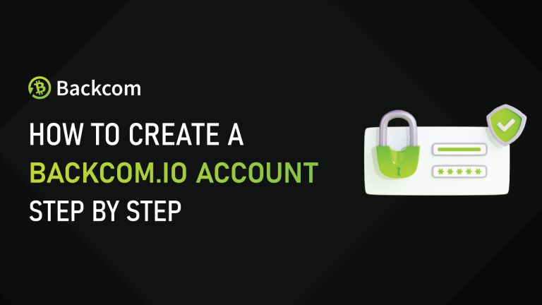 How to Create a Backcom.io Account to Start Earning Crypto Cashback