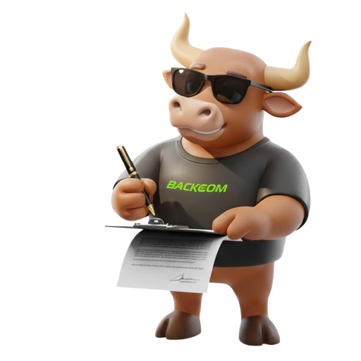 Backcom mascot