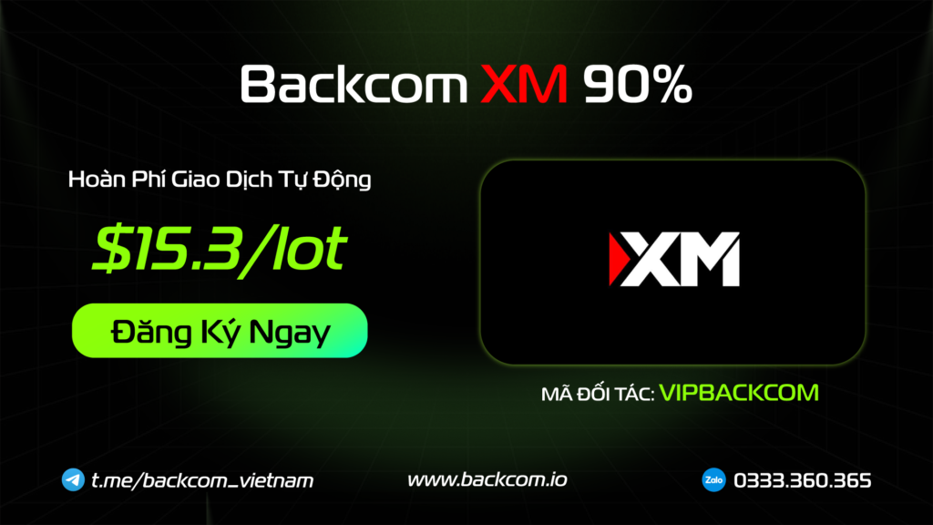 Backcom XM 90% - Hoàn Phí Giao Dịch Sàn XM Tự Động Hàng Ngày