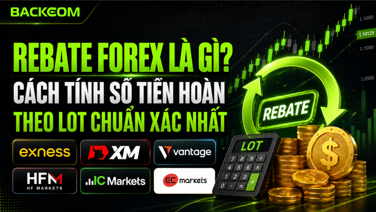 Rebate Forex Là Gì? Cách Tính Số Tiền Hoàn Theo Lot Chuẩn Xác Nhất