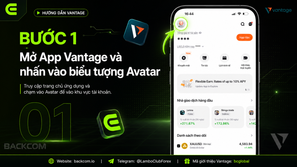 Để đổi mật khẩu giao dịch Vantage, bạn có thể thực hiện trực tiếp trên ứng dụng Vantage. Quy trình khá đơn giản: vào phần Bảo Mật, chọn tính năng Đặt lại mật khẩu giao dịch, chọn đúng tài khoản và yêu cầu Vantage gửi mật khẩu mới về email.