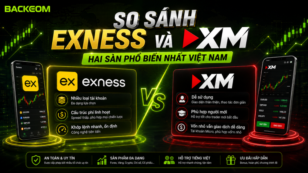 So sánh Exness và XM