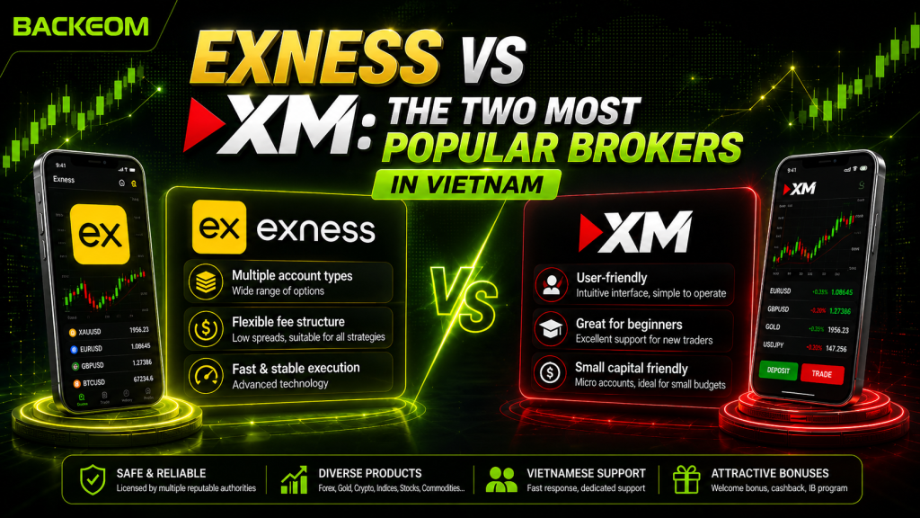 Exness vs XM compared on account types, fees and ease of use
