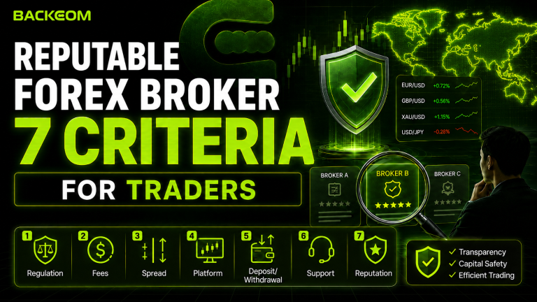 Reputable Forex Broker: 7 Criteria for Choosing the Right One