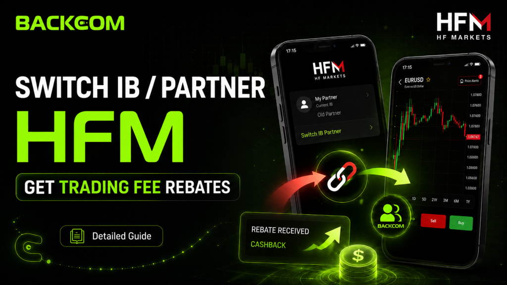 How to Transfer Your HFM IB/Partner to Receive HFM Trading Rebates