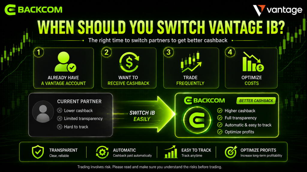 When you should switch your Vantage IB to a partner offering better cashback