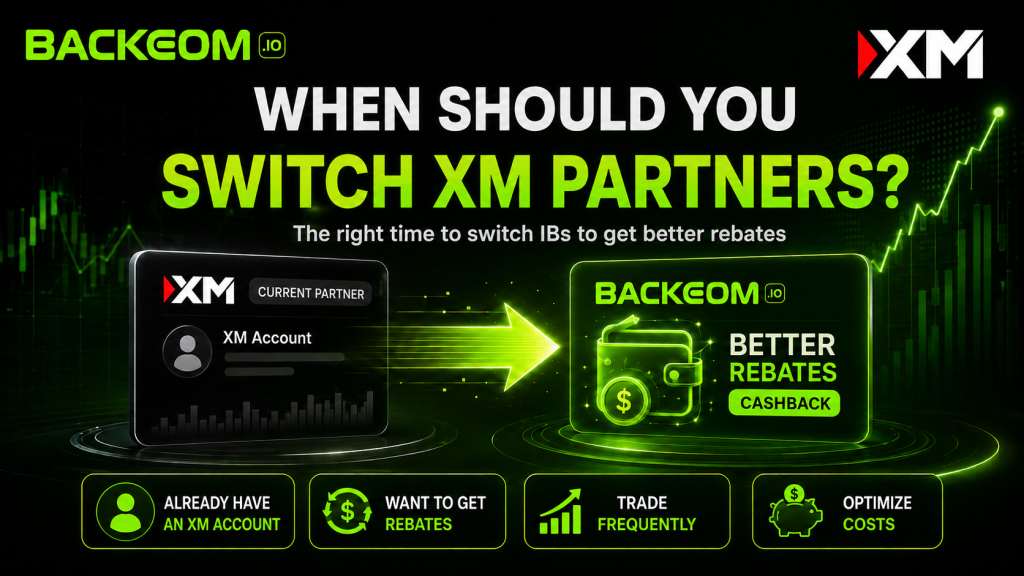 When you should switch XM partners to get better rebates
