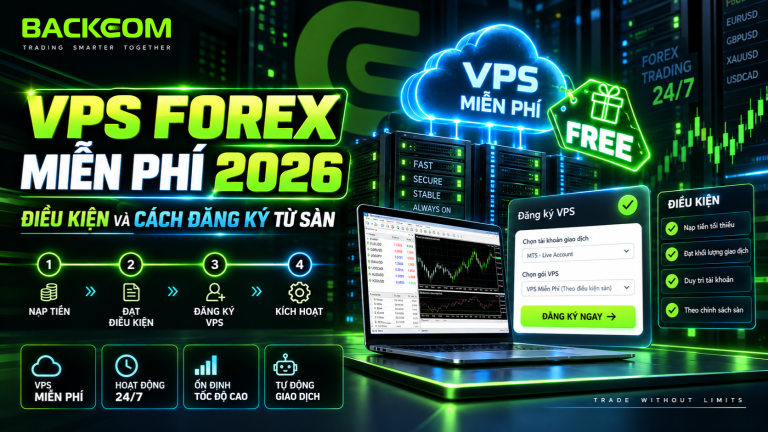 VPS Forex Miễn Phí 2026: Điều Kiện Và Cách Đăng Ký Từ Sàn