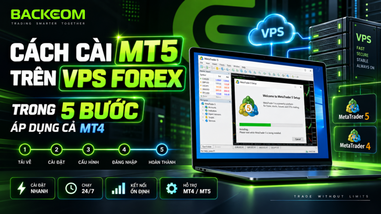 Cách Cài MT5 Trên VPS Forex Trong 5 Bước (Áp Dụng Cả MT4)