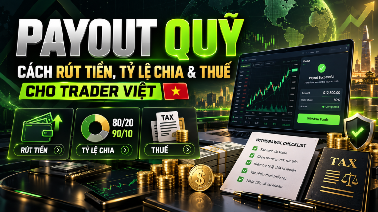 Payout Quỹ: Cách Rút Tiền, Tỷ Lệ Chia & Thuế Cho Trader Việt