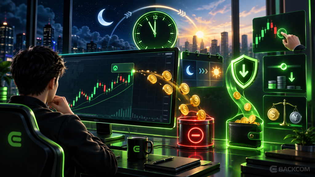 Hình minh họa phí qua đêm tại Ultima Markets, thời điểm swap được tính, cơ chế triple swap và các cách giúp trader hạn chế chi phí khi giữ lệnh qua ngày.