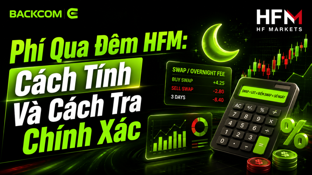 Phí qua đêm HFM - cách tính swap và cách tra trên MT4 MT5