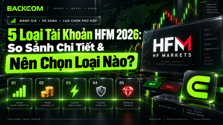 5 Loại Tài Khoản HFM 2026: So Sánh Chi Tiết & Nên Chọn Loại Nào?