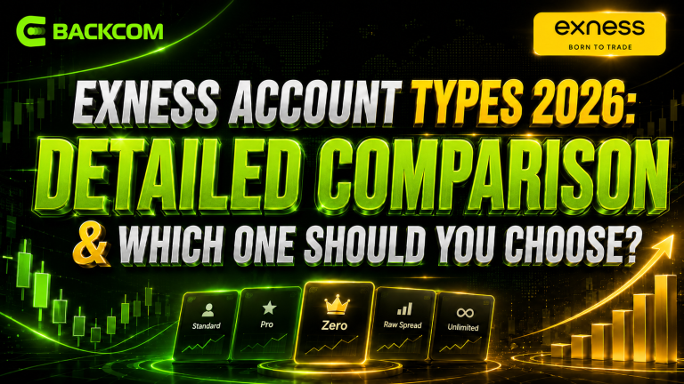 Exness Account Types 2026: Compare All 5 And Which To Choose