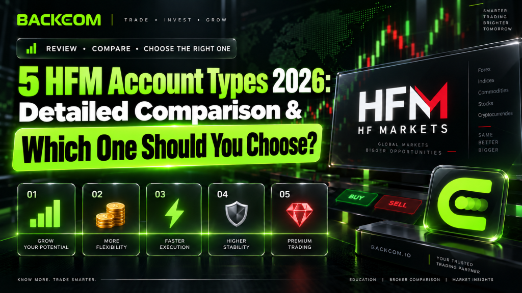 5 HFM Account Types 2026: Detailed Comparison & Which One To Choose