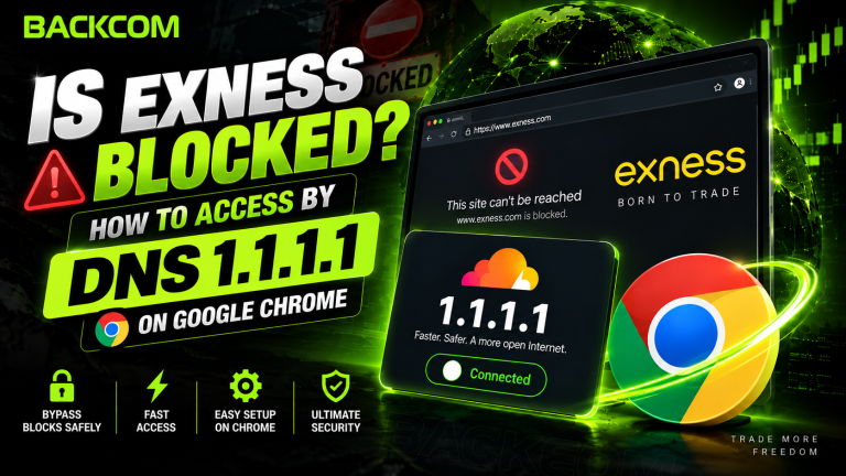 Exness Blocked? How to Access Exness Using DNS 1.1.1.1 on Google Chrome