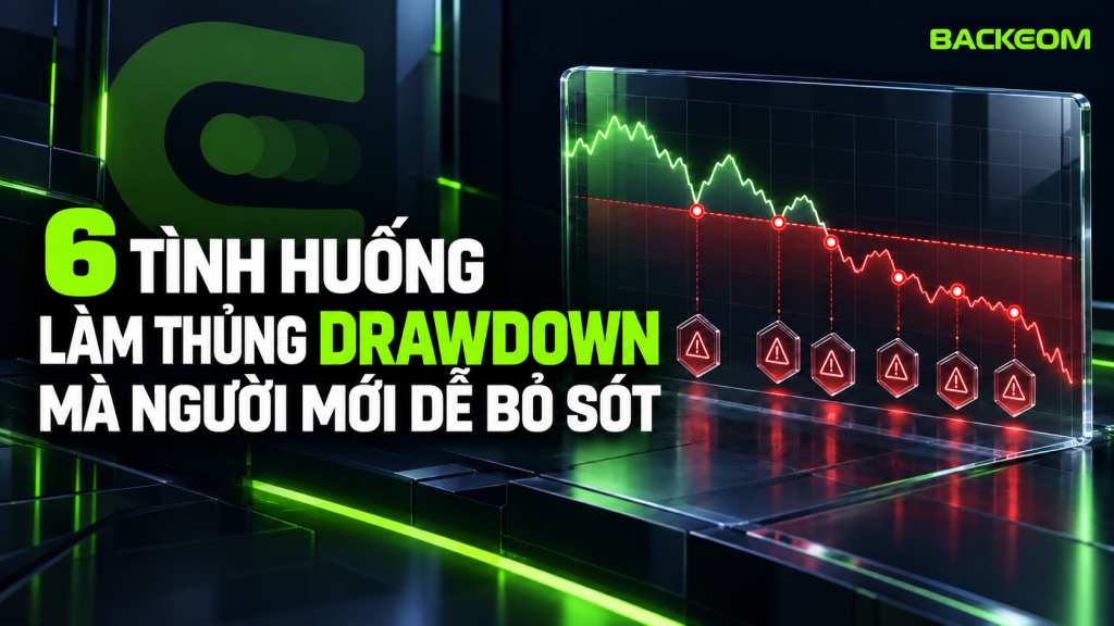 Sáu tình huống làm thủng drawdown khi trade quỹ mà người mới dễ bỏ sót