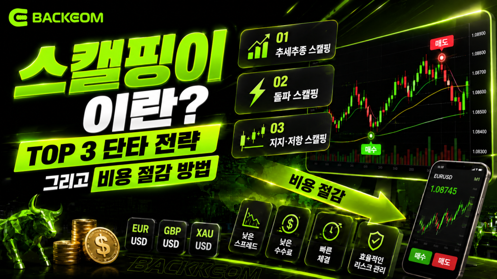 스캘핑이란? 초보자를 위한 TOP 3 전략과 비용 절감법