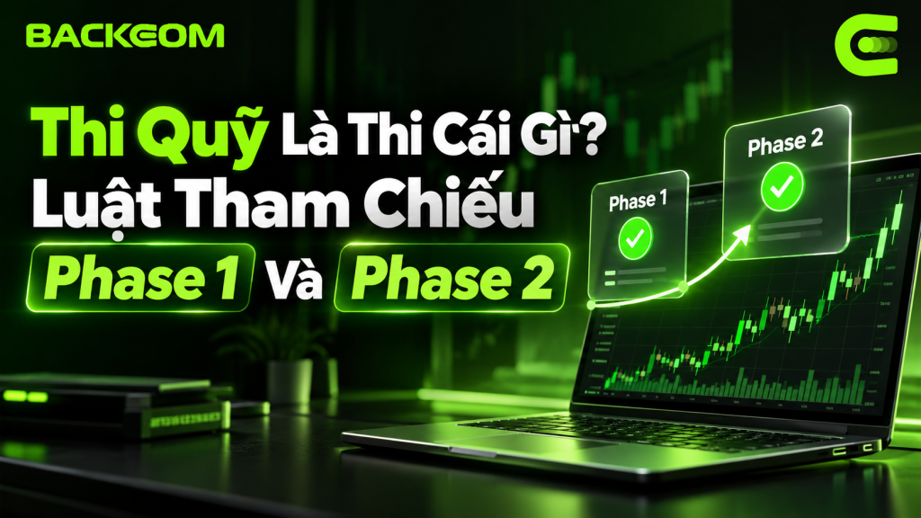 Thi quỹ là thi cái gì: luật tham chiếu phase 1 và phase 2 gồm profit target, daily drawdown và max loss