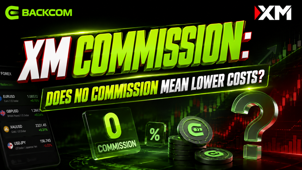 XM commission: charging no commission does not mean trading costs are zero