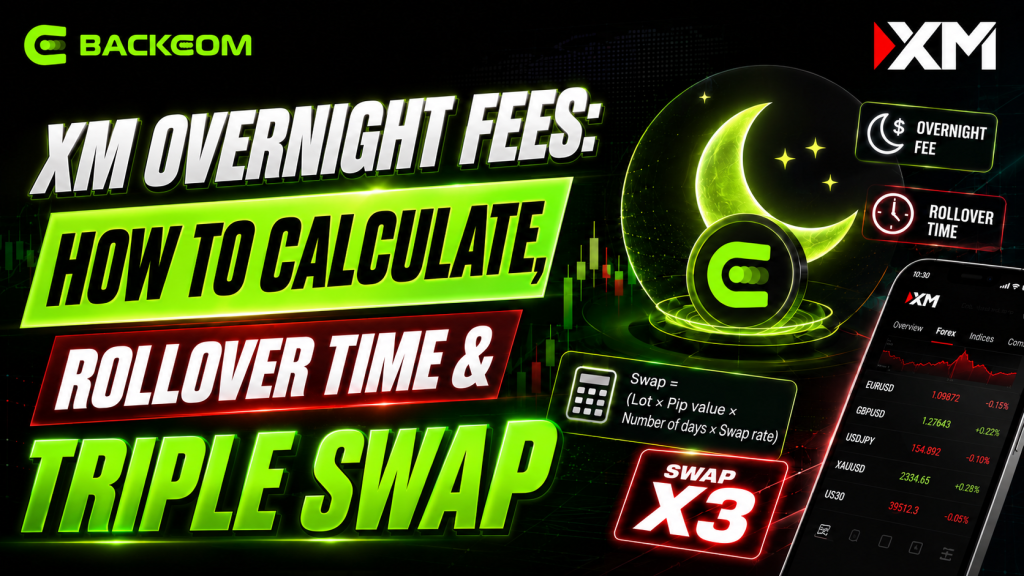 XM overnight fees: how swap is calculated, when it is recorded and triple swap day