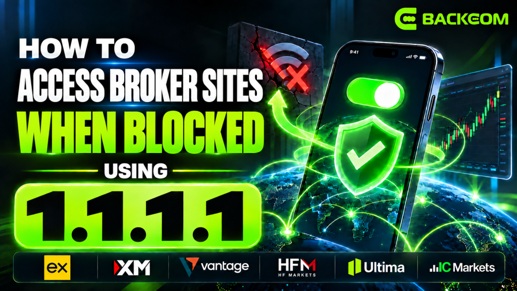 How to Access Broker Sites With the 1.1.1.1 App When Blocked