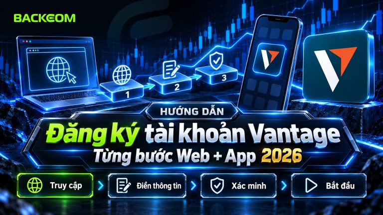 Cách Đăng Ký Tài Khoản Vantage Mới Nhất 2026: Hướng Dẫn Từng Bước (Web + App)