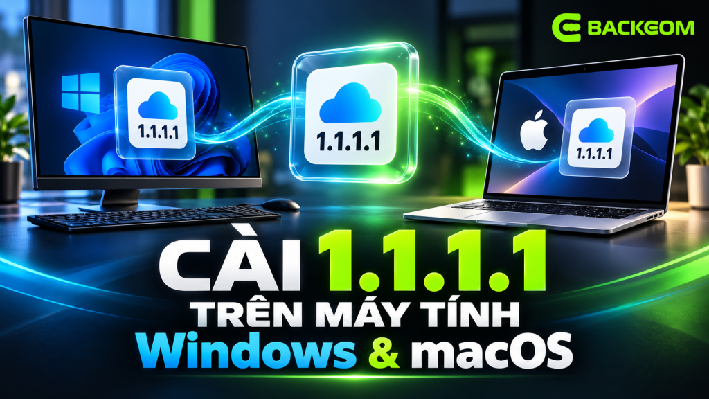 Cài ứng dụng 1.1.1.1 trên máy tính Windows và macOS để vào các sàn khi bị chặn