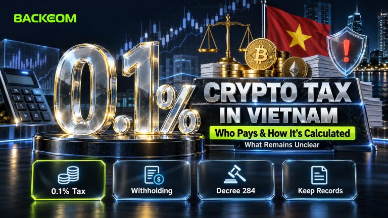 Crypto Tax In Vietnam: The 0.1% Rate, Who Pays And What Remains Unclear