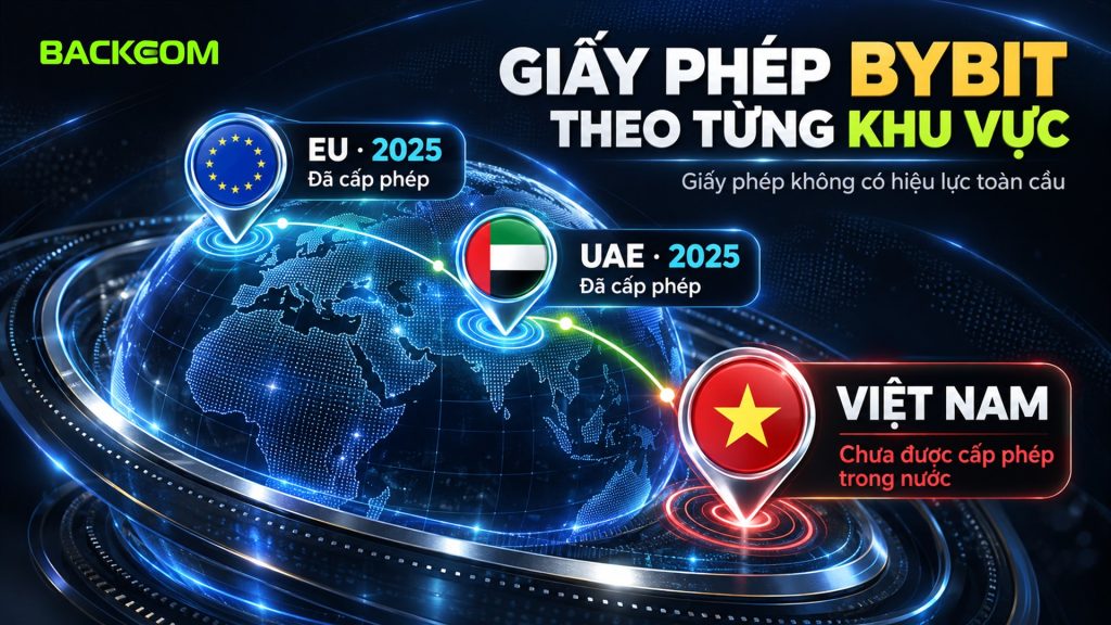 Bybit có uy tín không: giấy phép Bybit tại EU và UAE năm 2025, còn Việt Nam chưa được cấp phép trong nước