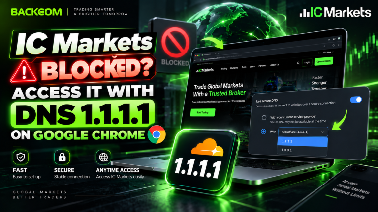 IC Markets Blocked? How to Access IC Markets Using DNS 1.1.1.1