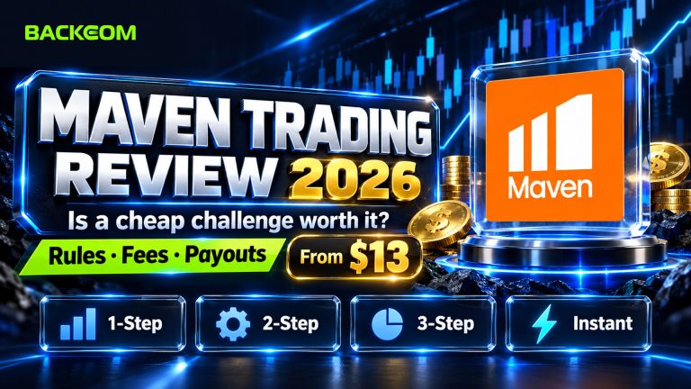 Maven Trading Review 2026: Is A $13 Challenge Worth Trying? Rules, Fees And Payouts