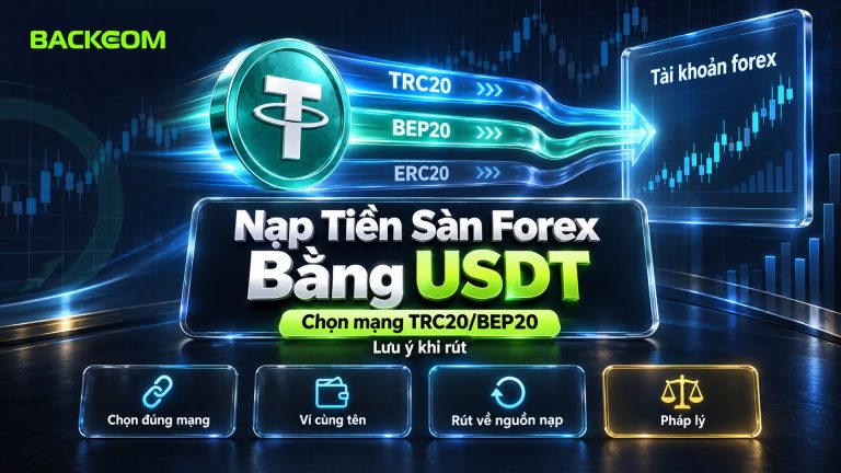 Nạp Tiền Sàn Forex Bằng USDT: Cách Làm, Chọn Mạng TRC20/BEP20 Và Lưu Ý Khi Rút