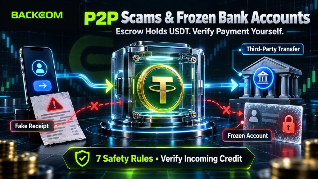 P2P scams and frozen bank accounts: fake receipts, third-party transfers and 7 safety rules, so verify the incoming credit yourself