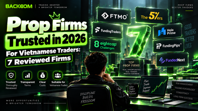 Reputable Prop Firms 2026: 7 Firms Reviewed For Vietnamese Traders