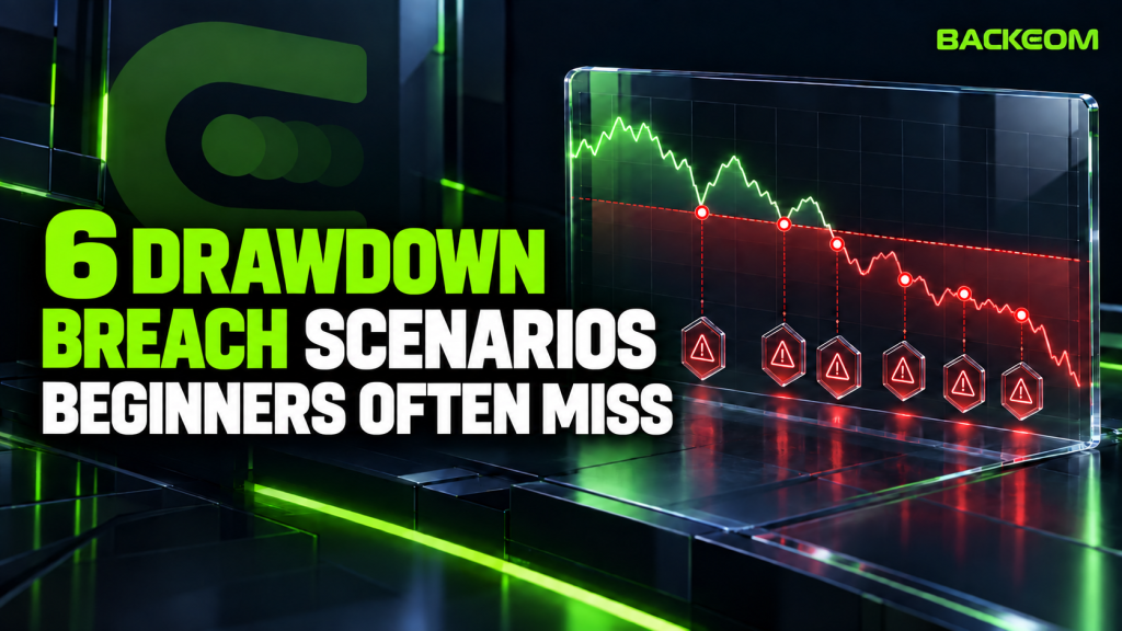 Six situations that breach drawdown on a funded account and that beginners often miss