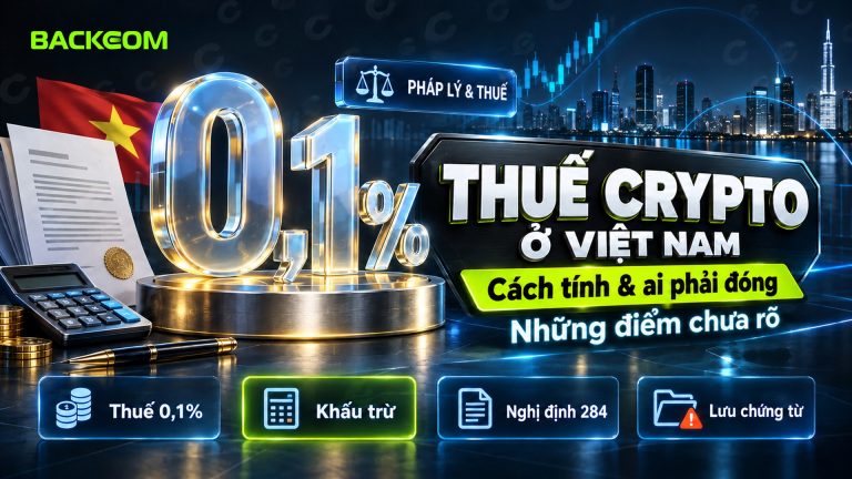 Thuế Crypto Ở Việt Nam: Mức 0,1%, Cách Tính, Ai Phải Đóng Và Những Điểm Chưa Rõ