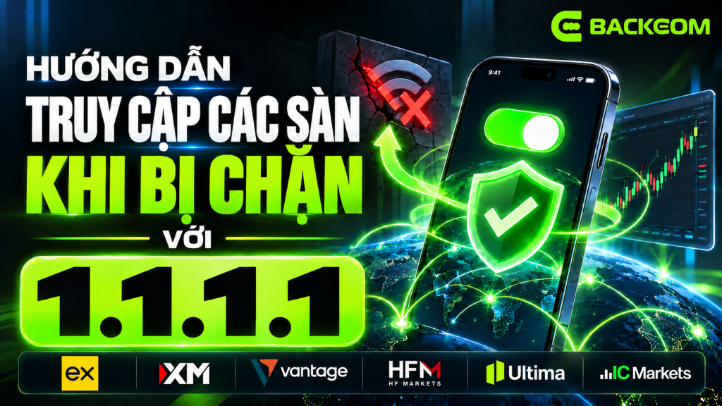Hướng Dẫn Vào Các Sàn Bằng 1.1.1.1 Khi Bị Chặn